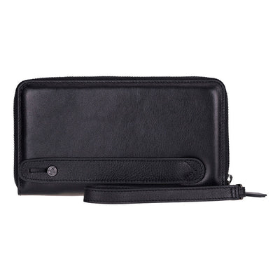 Anchorage Leather Wallet – Phone Holder & 12 Card Slots 