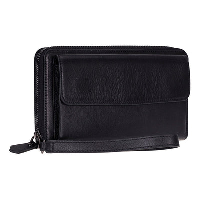 Anchorage Leather Wallet – Phone Holder & 12 Card Slots 