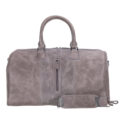 Atmore Leather Duffle Bag - TORONATA - color_gray