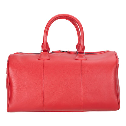 Atmore Leather Duffle Bag - TORONATA - color_red