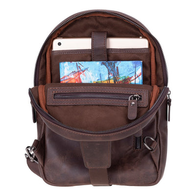 Blake Leather Crossbody Bag - TORONATA - color_
