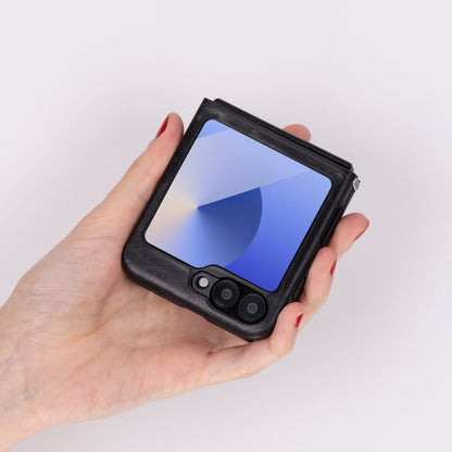 Flex Cover Samsung Z Flip 6 Leather Case - TORONATA - color_