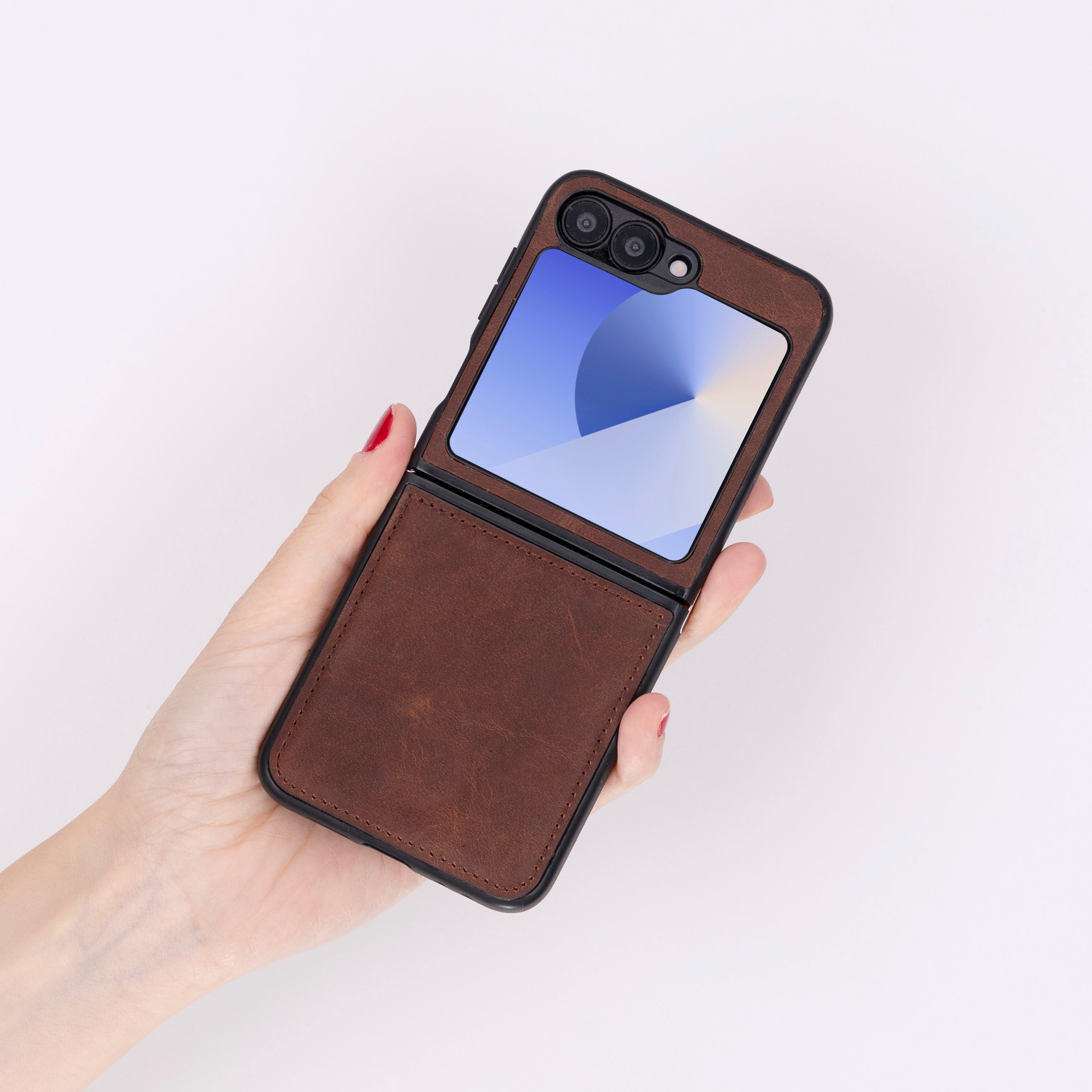 Flex Cover Samsung Z Flip 6 Leather Case - TORONATA - color_