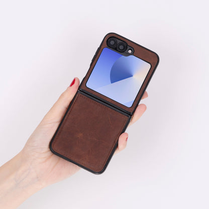 Flex Cover Samsung Z Flip 6 Leather Case - TORONATA - color_