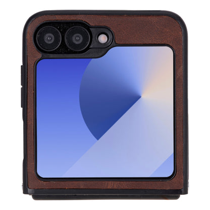 Flex Cover Samsung Z Flip 6 Leather Case - TORONATA - color_