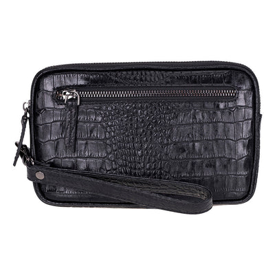 Noma Leather Clutch Bag