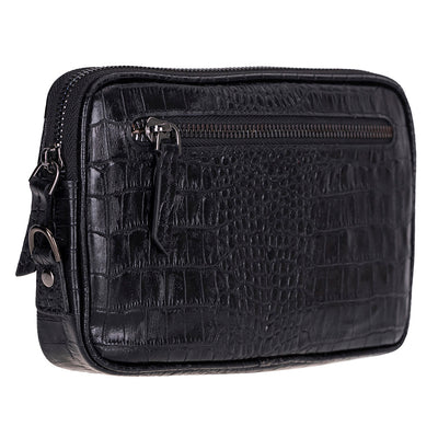 Noma Leather Clutch Bag