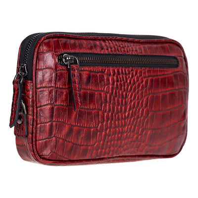 Noma Leather Clutch Bag