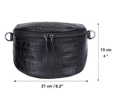 Alora Leather Crossbody Bag