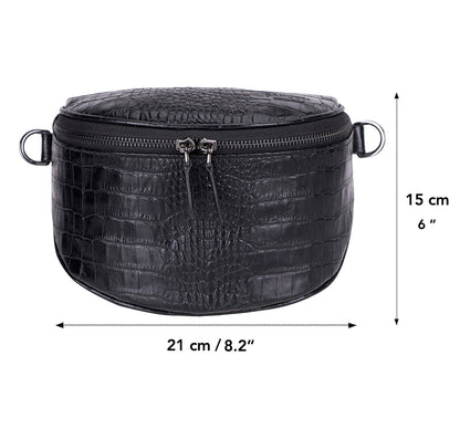 Alora Leather Crossbody Bag