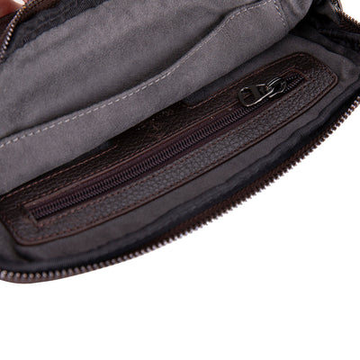 Noma Leather Clutch Bag