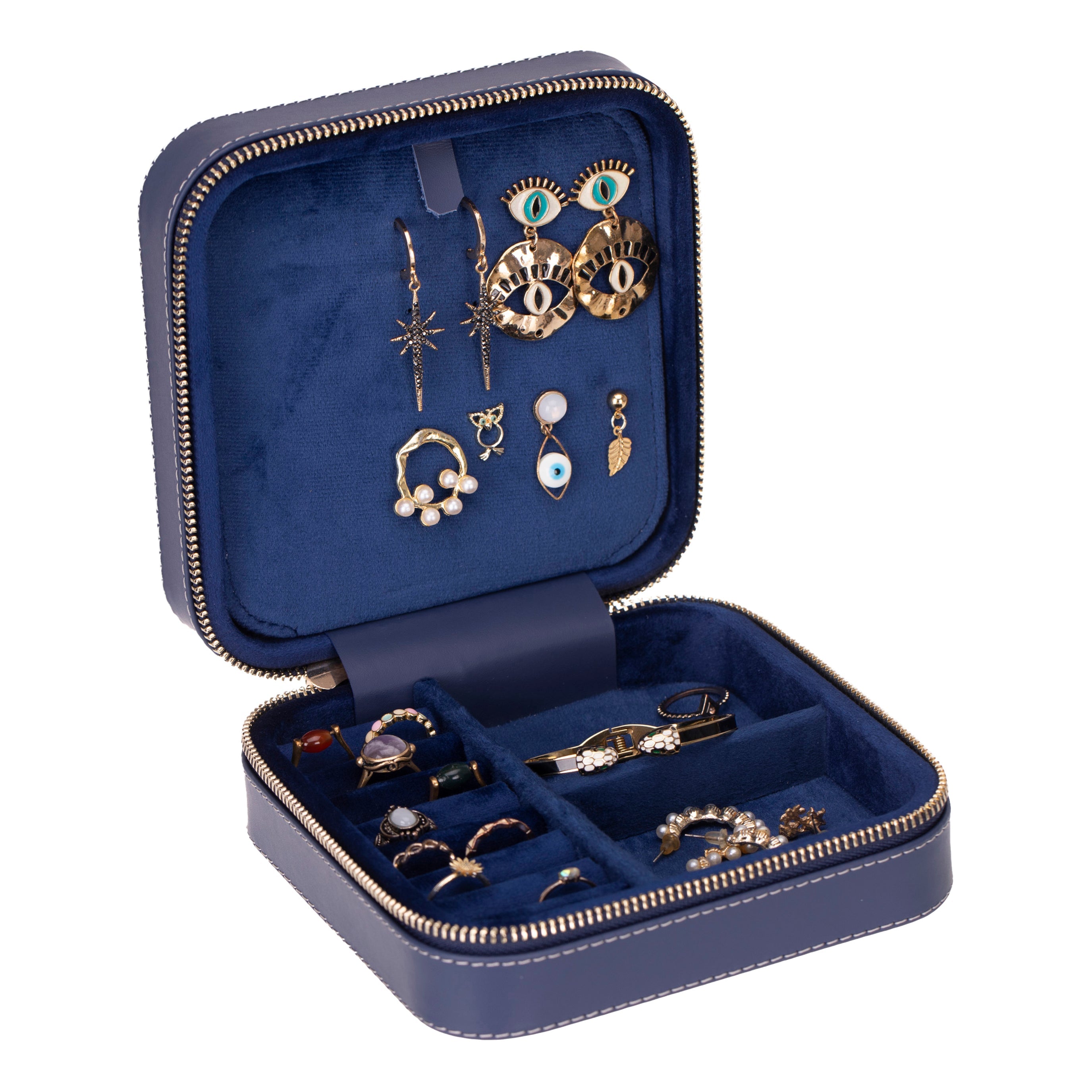 Eufaula Leather Jewelry Box - TORONATA - 