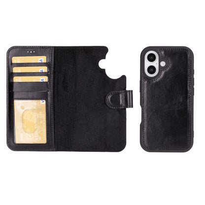 Magic iPhone 16 Detachable Leather Wallet Case - TORONATA - color_