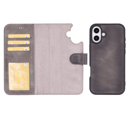Magic iPhone 16 Detachable Leather Wallet Case - TORONATA - color_