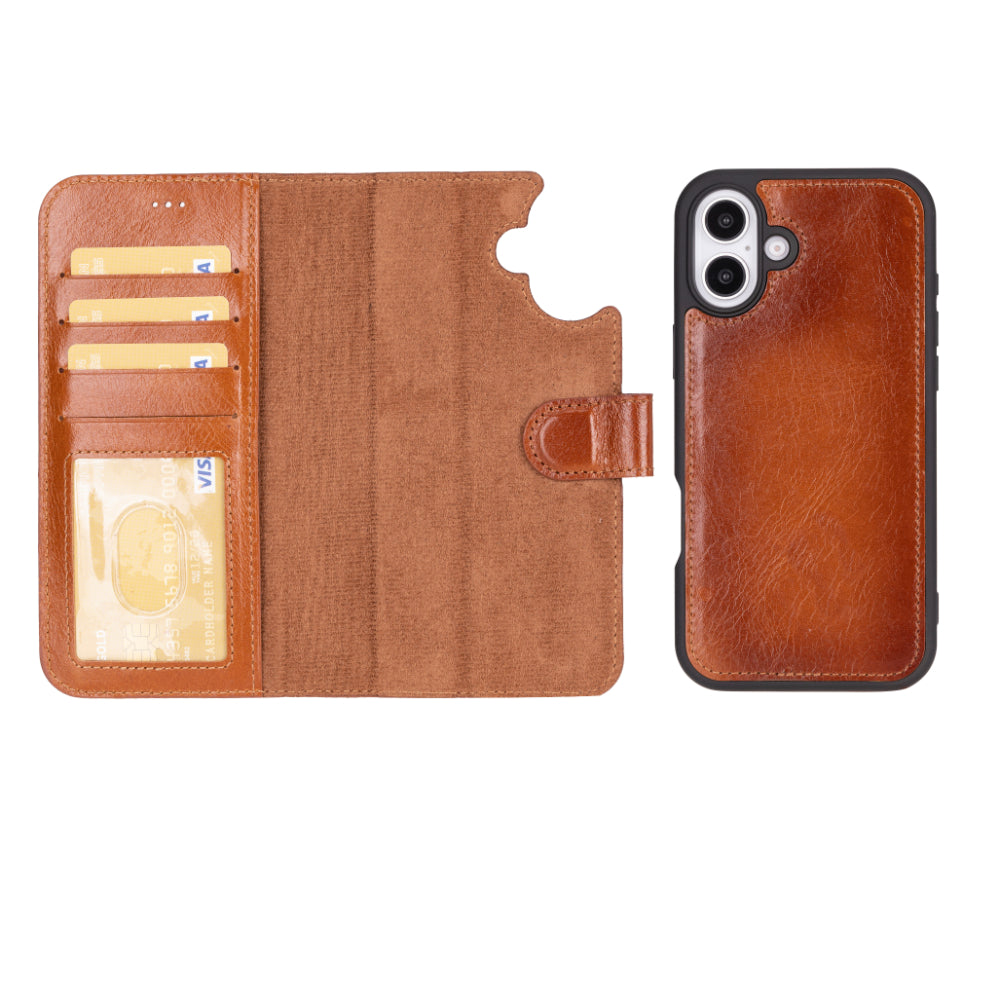 Magic iPhone 16 Detachable Leather Wallet Case - TORONATA - color_