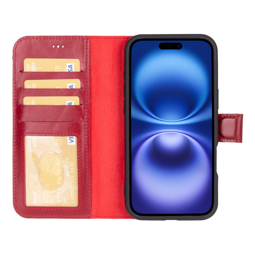 Magic iPhone 16 Detachable Leather Wallet Case - TORONATA - color_