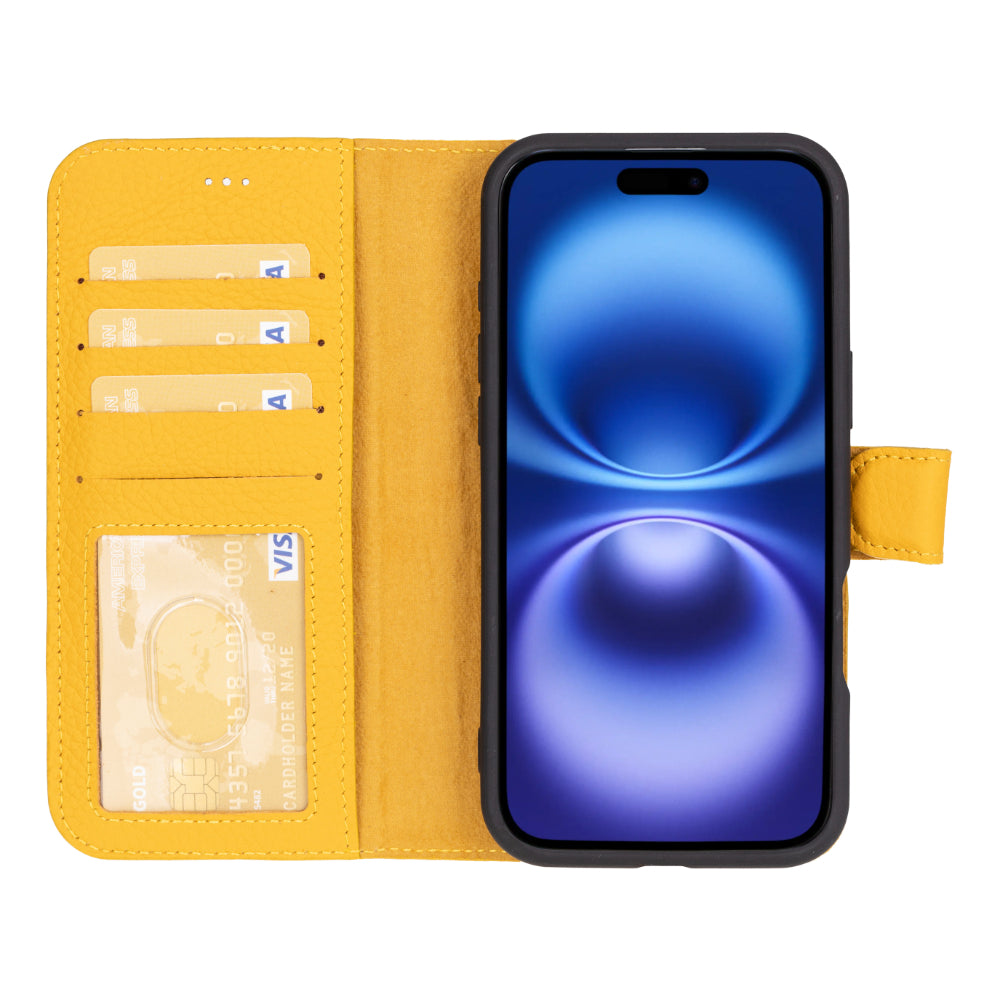 Magic iPhone 16 Detachable Leather Wallet Case - TORONATA - color_
