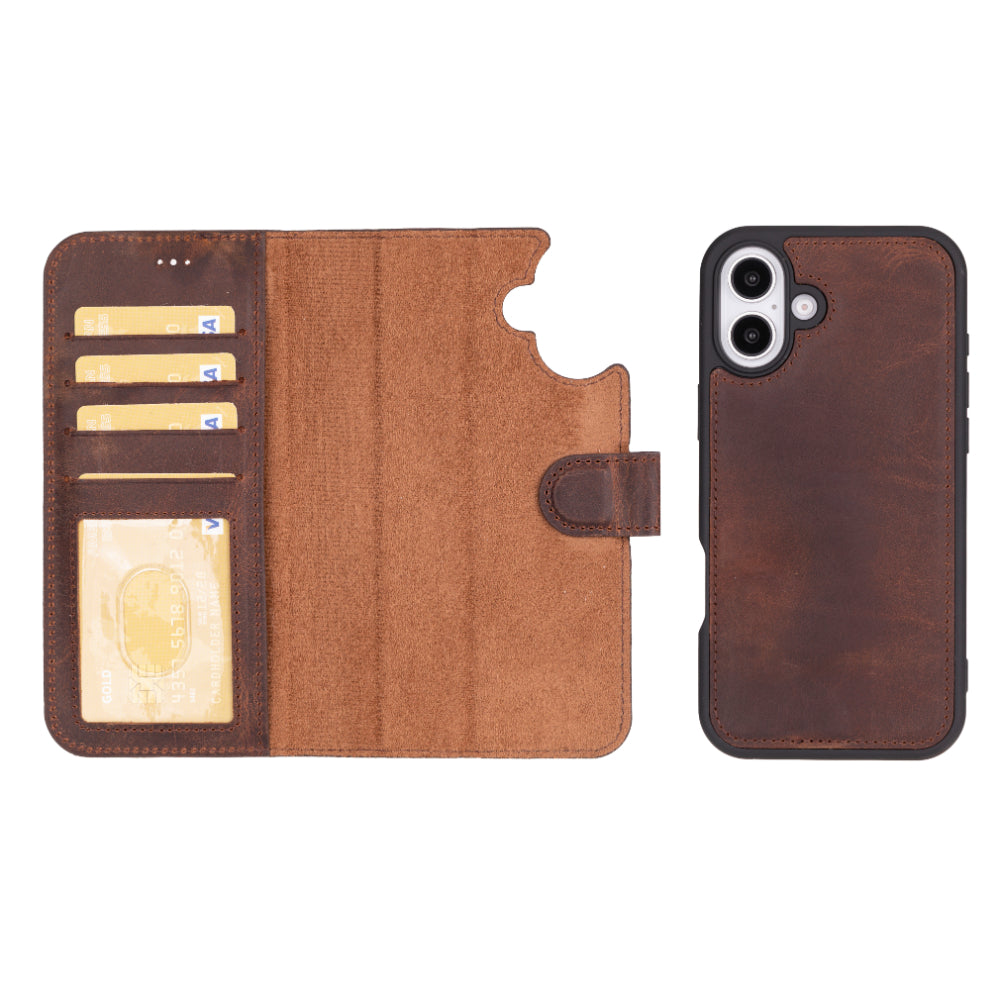 Magic iPhone 16 Detachable Leather Wallet Case - TORONATA - color_