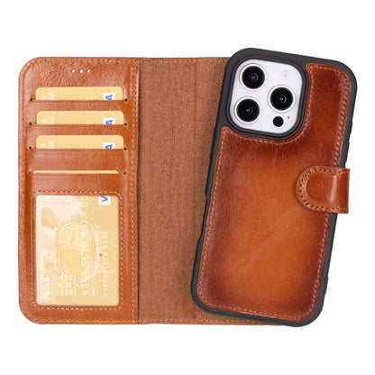 Magic iPhone 16 Pro Max Leather Detachable Wallet Case - TORONATA - color_