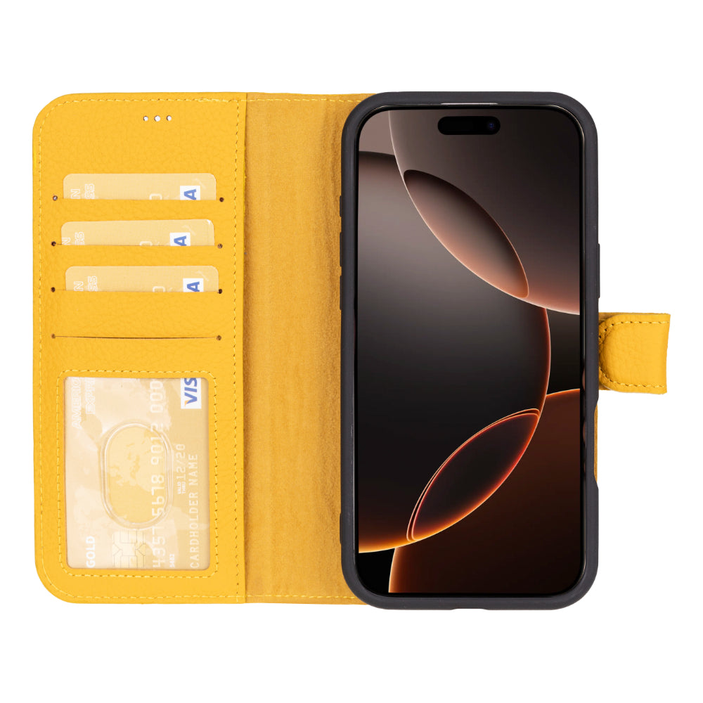 Magic iPhone 16 Pro Max Leather Detachable Wallet Case - TORONATA - color_