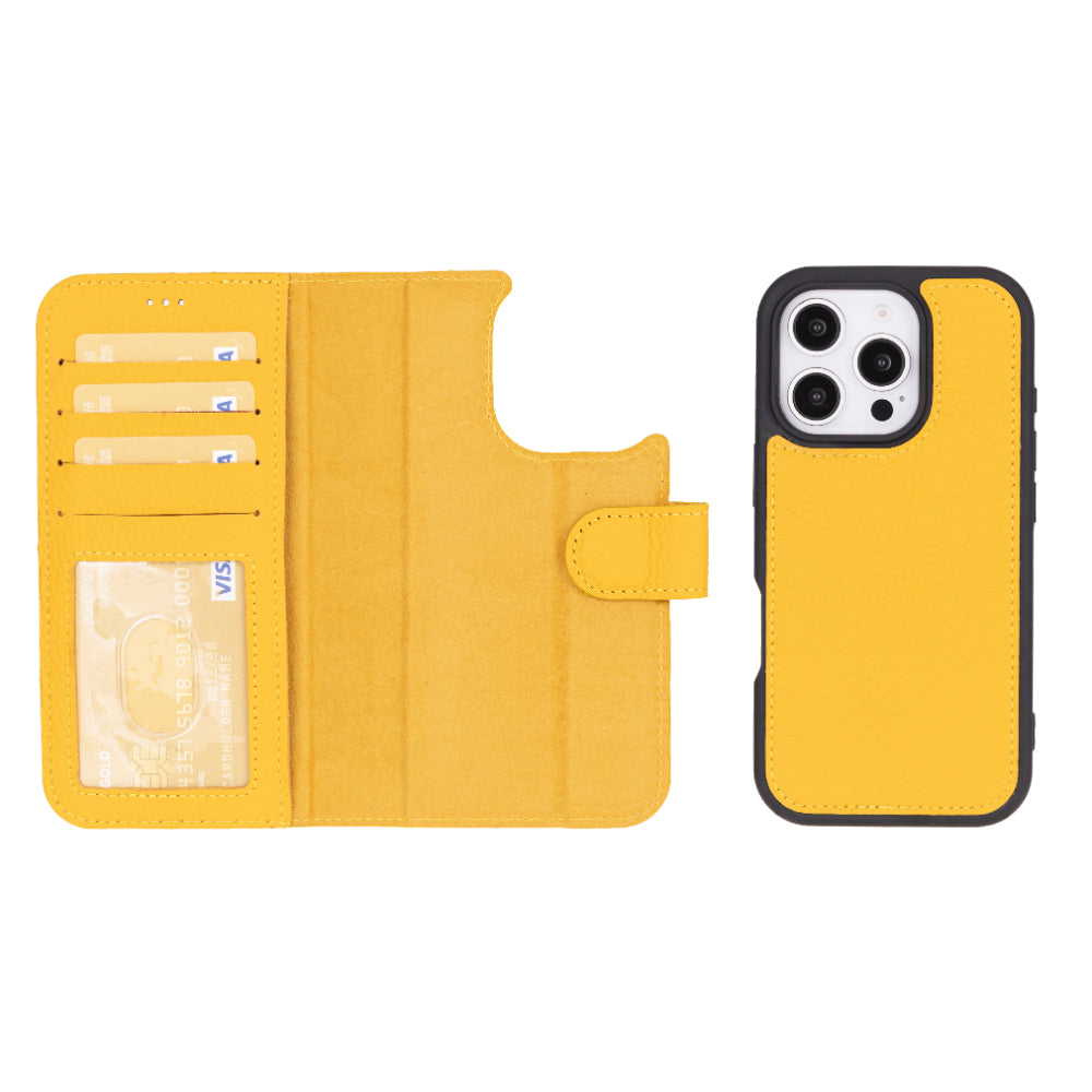 Magic iPhone 16 Pro Max Leather Detachable Wallet Case - TORONATA - color_