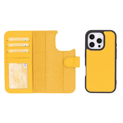 Magic iPhone 16 Pro Max Leather Detachable Wallet Case - TORONATA - color_
