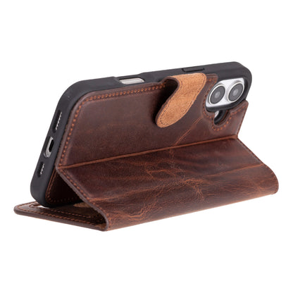 Magic iPhone 16 Plus Detachable Leather Wallet Case - TORONATA - color_