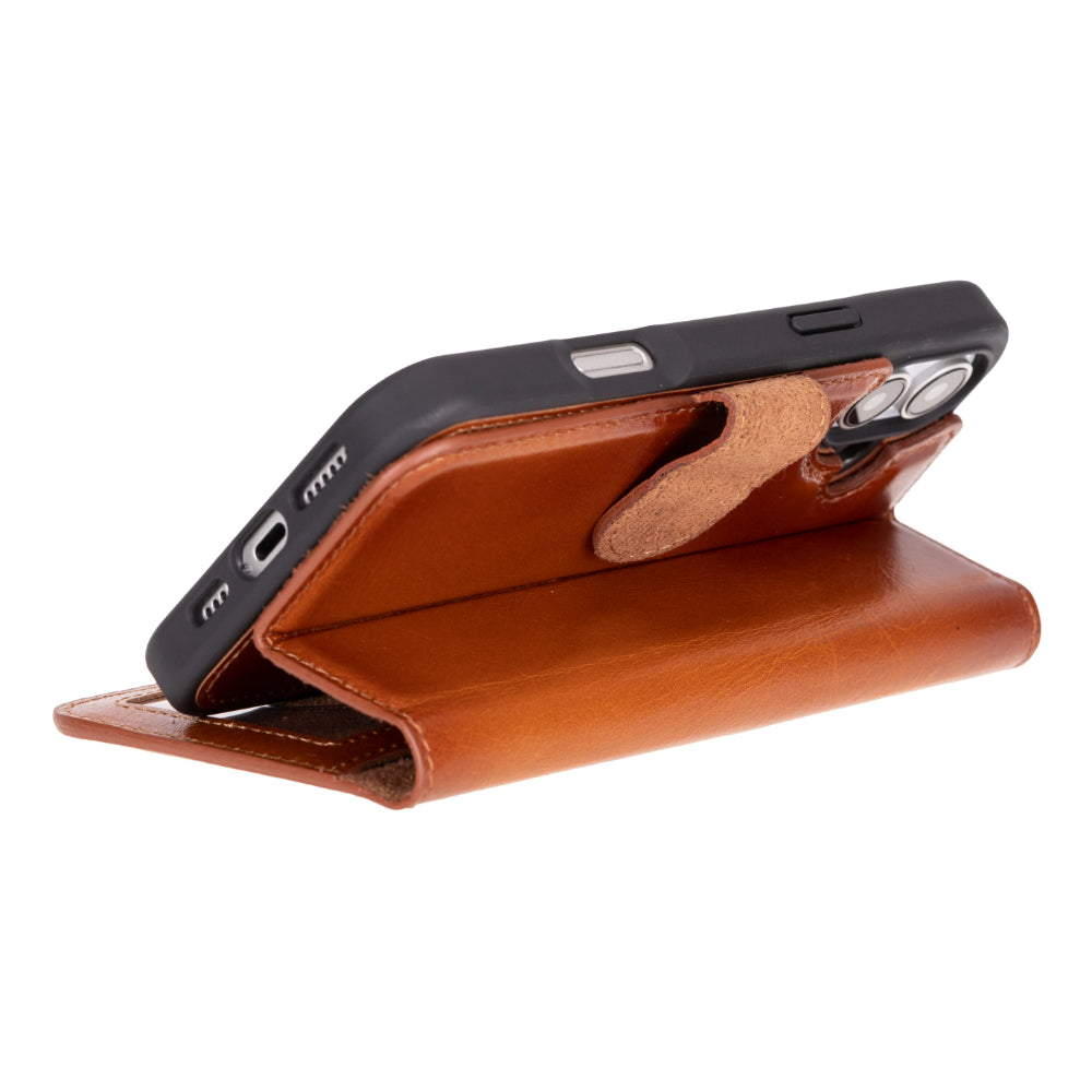 Magic iPhone 16 Plus Detachable Leather Wallet Case - TORONATA - color_