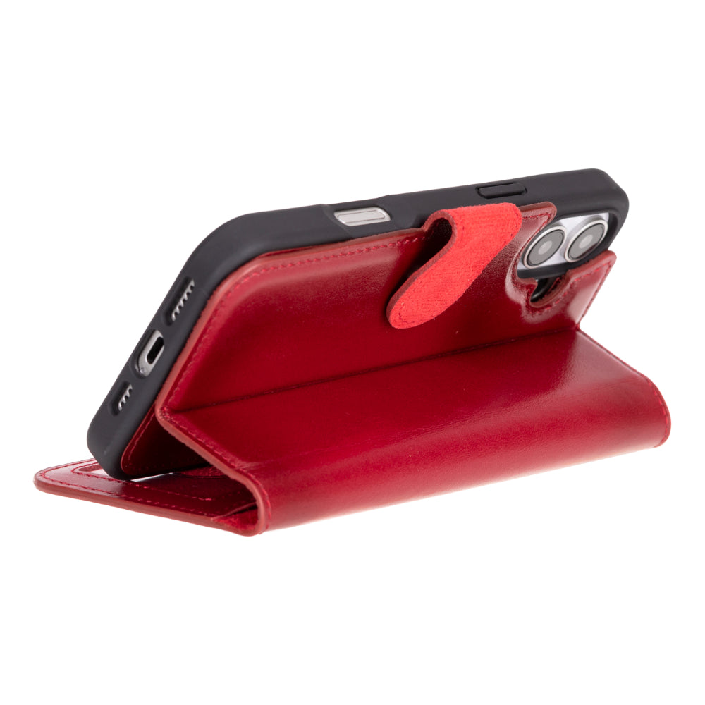 Magic iPhone 16 Plus Detachable Leather Wallet Case - TORONATA - color_