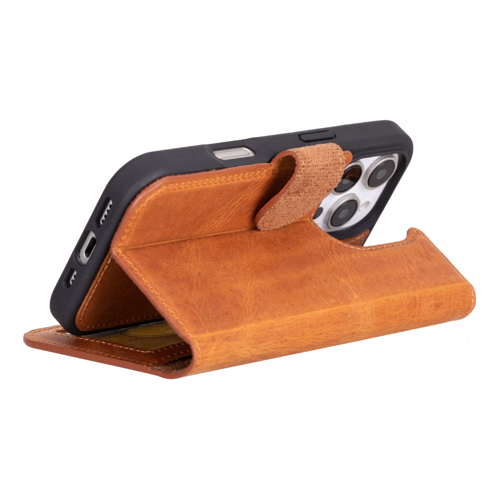 Magic iPhone 16 Pro Max Leather Detachable Wallet Case - TORONATA - color_