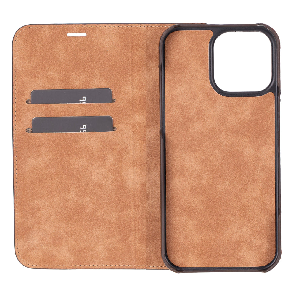 Sonat iPhone 16 Pro Max Leather Folio Case - TORONATA - color_