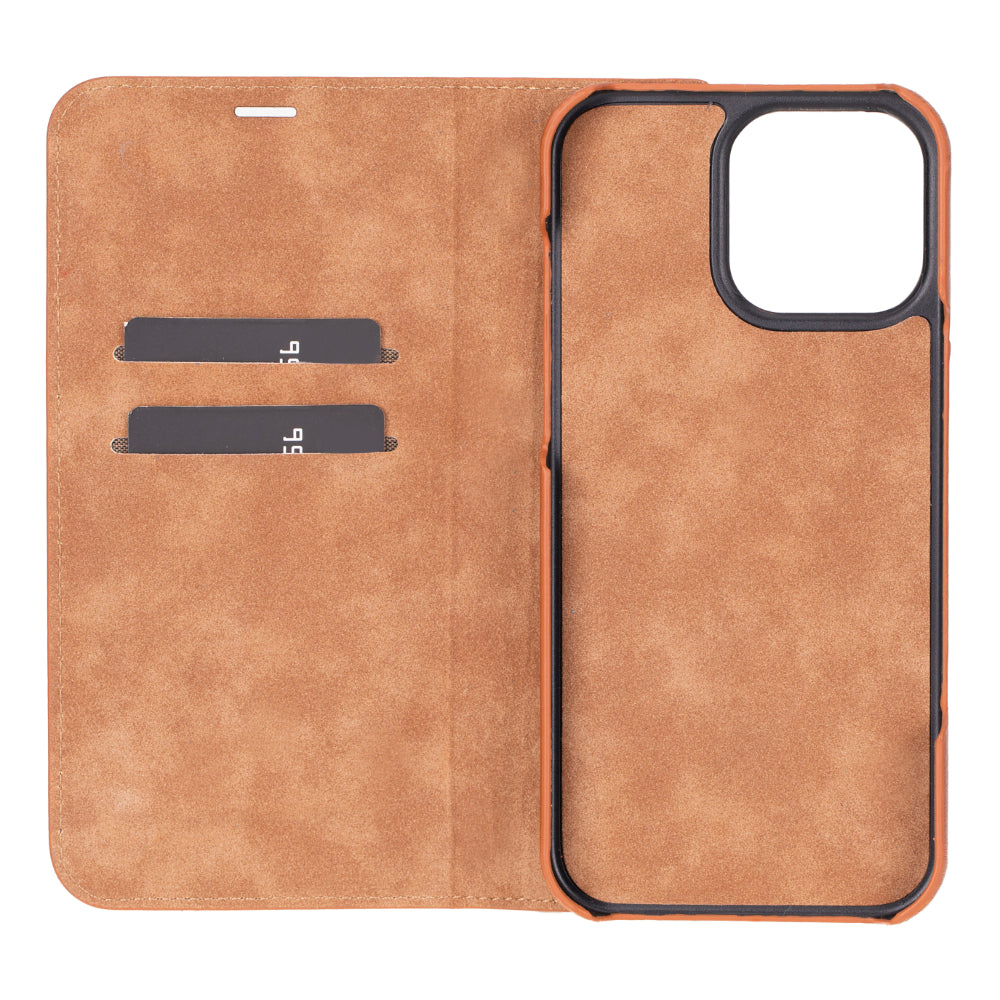 Sonat iPhone 16 Pro Max Leather Folio Case - TORONATA - color_