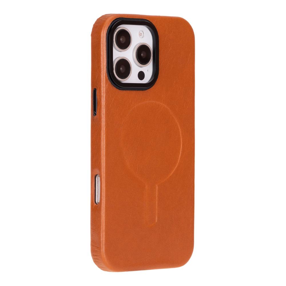 Vento iPhone 16 Pro Leather Case - TORONATA - color_ Tan