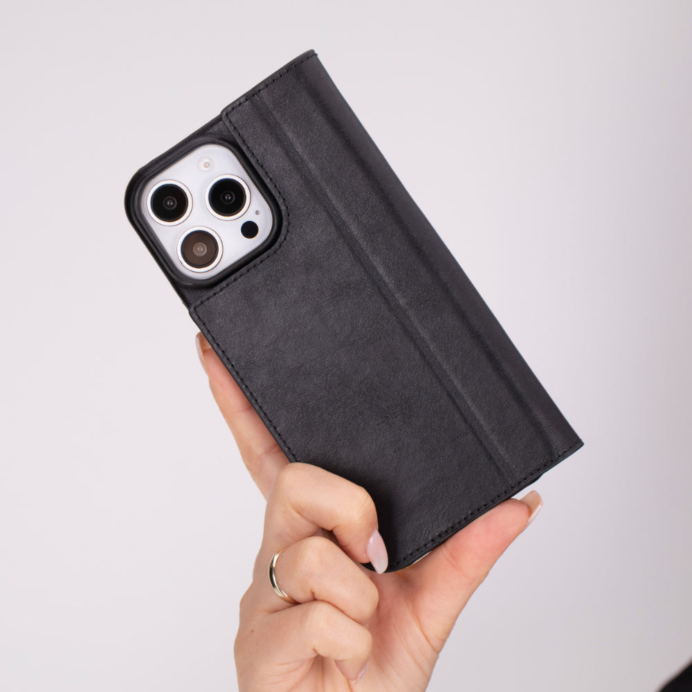 Sonat iPhone 16 Pro Max Leather Folio Case - TORONATA - color_