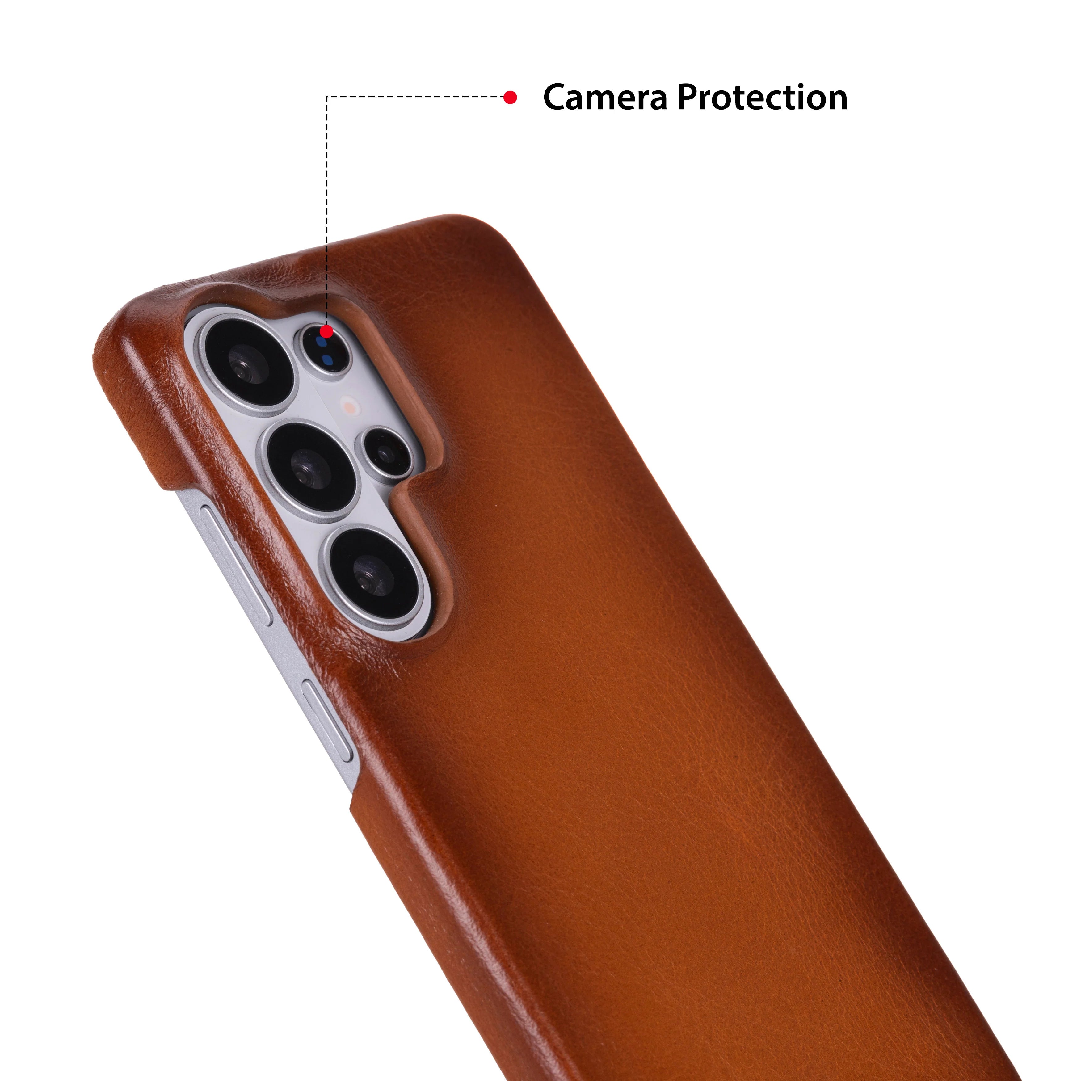 Marion Samsung Galaxy S26 Ultra Leather Case - TORONATA #color_Tan