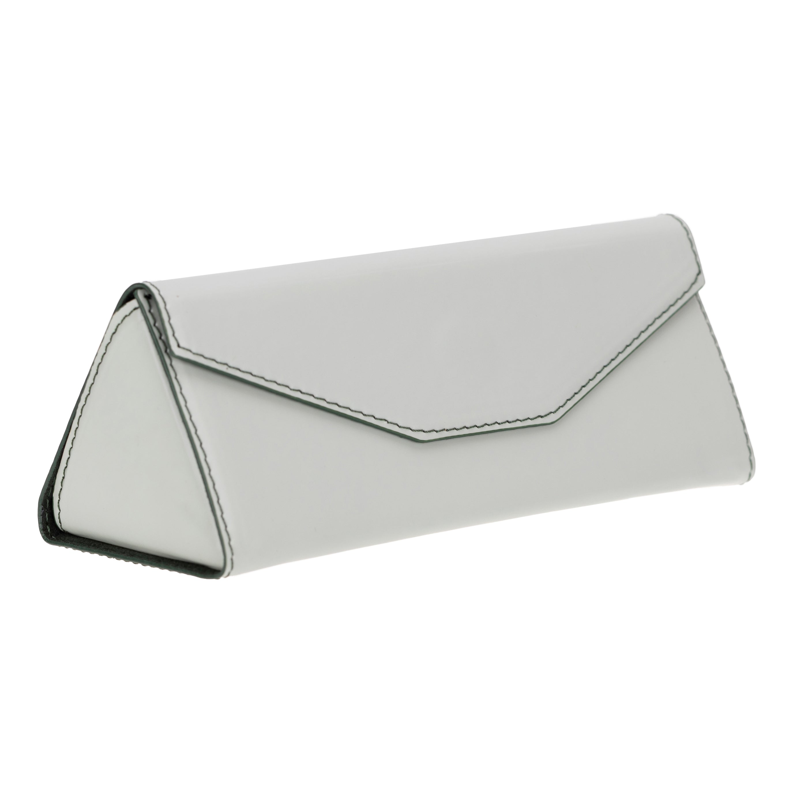 Smart Leather Glasses Case - TORONATA - color_ Sandy Green