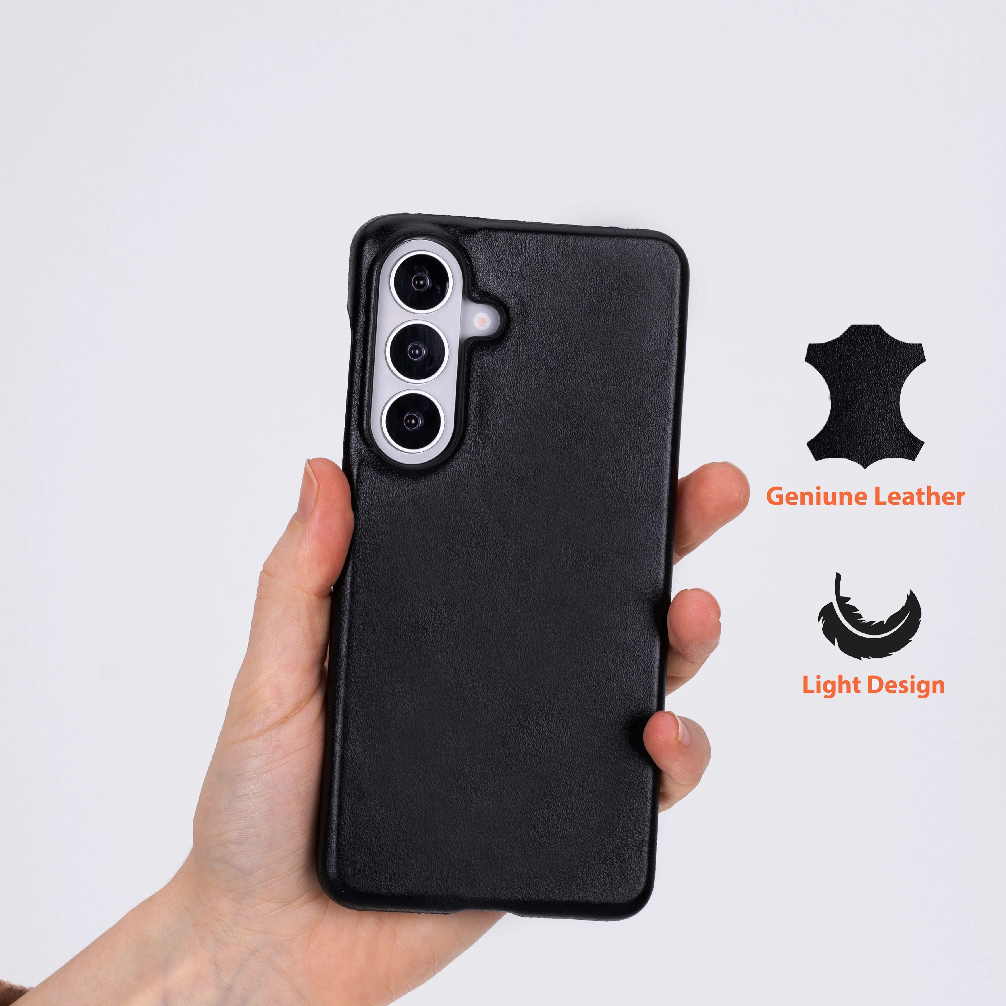 Marion Samsung Galaxy S26 Leather Case - TORONATA #color_black