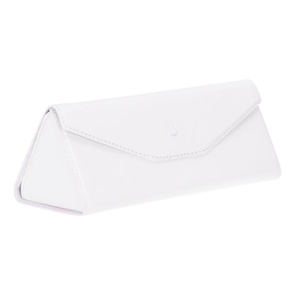 Smart Leather Glasses Case - TORONATA - color_ White