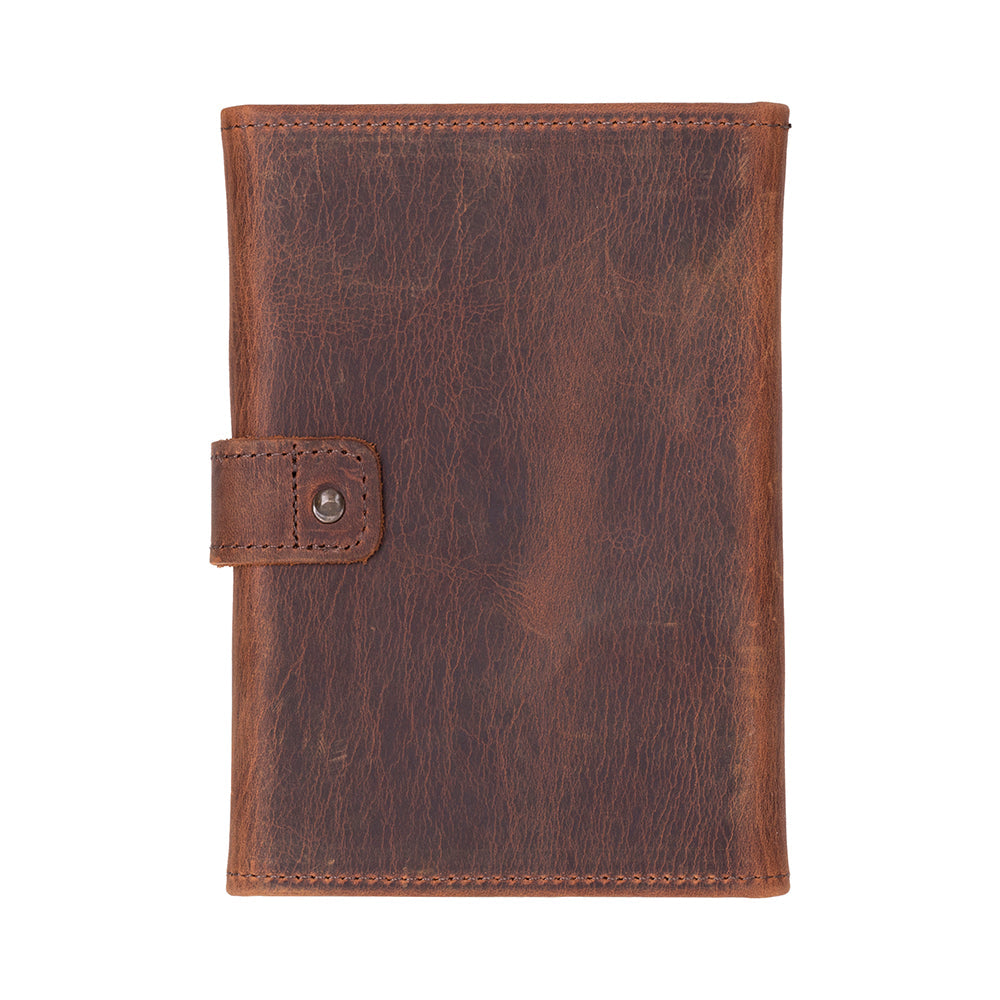 Skagway Leather Watch Band Organizer – 3 Slot Travel Case #color_antic-brown