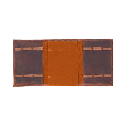 Skagway Leather Watch Band Organizer – 3 Slot Travel Case 