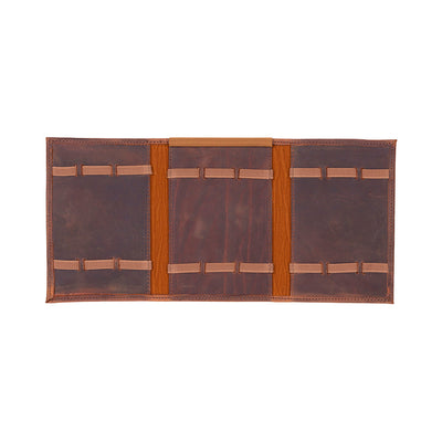Skagway Leather Watch Band Organizer – 3 Slot Travel Case 