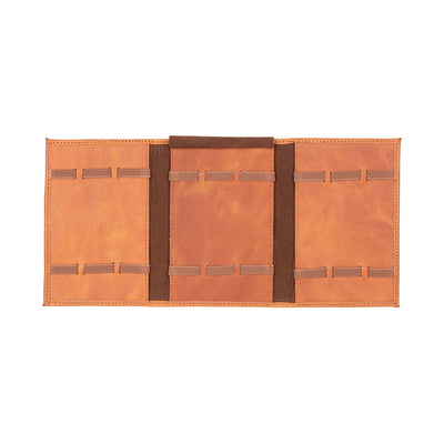 Skagway Leather Watch Band Organizer – 3 Slot Travel Case 