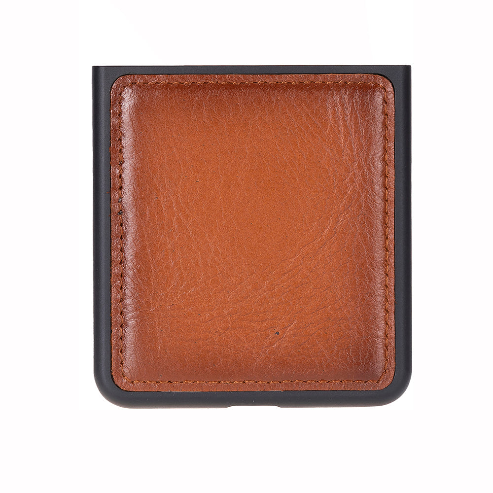 Miami Galaxy Z Flip 7 Leather Case | Slim Genuine Leather