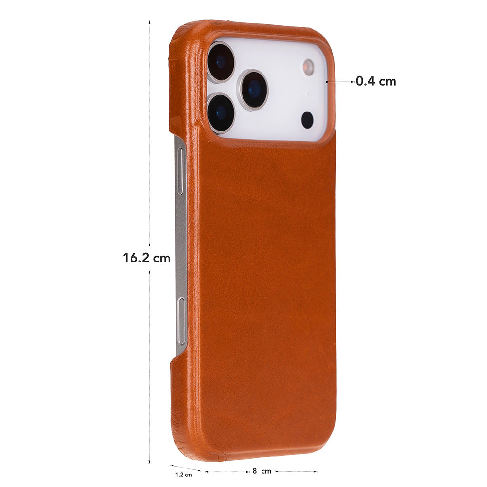 Bisbee Leather iPhone 17 Pro Max Case #color_tan