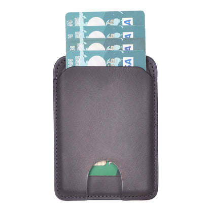 MagFit Leather Magnetic Card Holder - TORONATA - color_ Gray