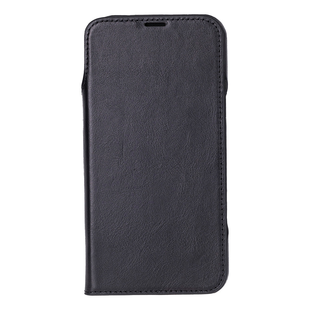 Decatur iPhone 17 Pro Leather Folio Wallet Case