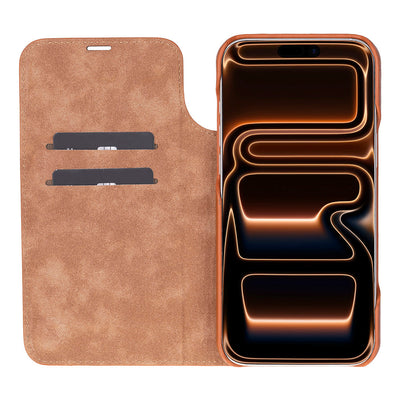Decatur iPhone 17 Pro Max Leather Folio Case