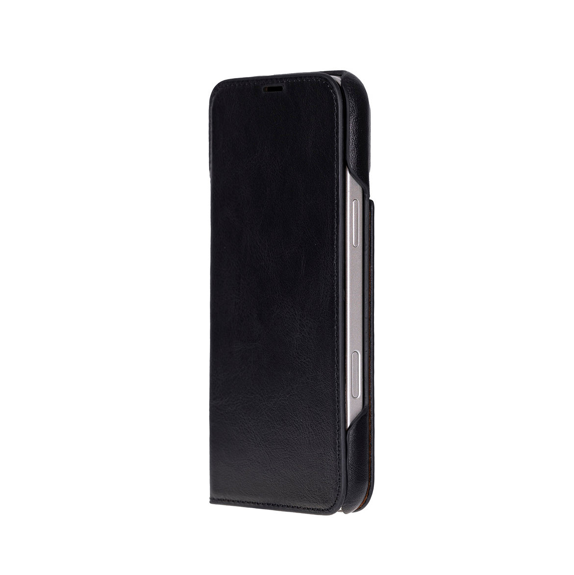 Decatur iPhone 17 Pro Leather Folio Wallet Case