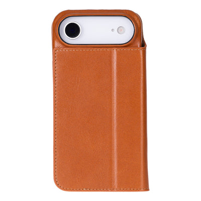Decatur iPhone 17 Air Leather Folio Wallet Case