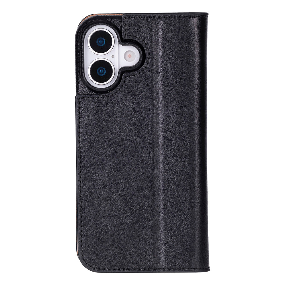 Decatur iPhone 17 Leather Folio Wallet Case